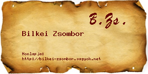 Bilkei Zsombor névjegykártya